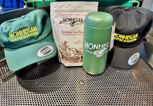 Thermos, Hat, and Coffee Bundle
